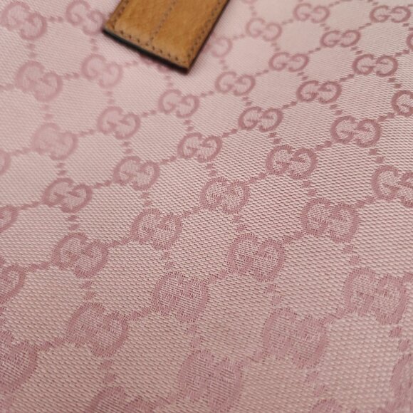 Gucci Canvas and Leather Tote - Picture 3 of 12